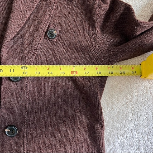 Women’s Eddie Bauer Grandpa Button Up Cardigan Sweater Boho Cozy Sz: SP - Picture 3 of 6